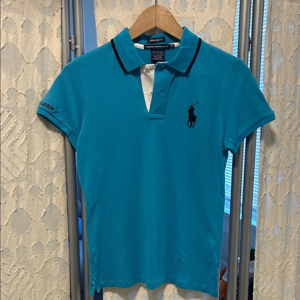 Polo by Ralph Lauren Teal Polo Shirt M